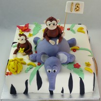 Jungle -  Elephant Cake (D,V)